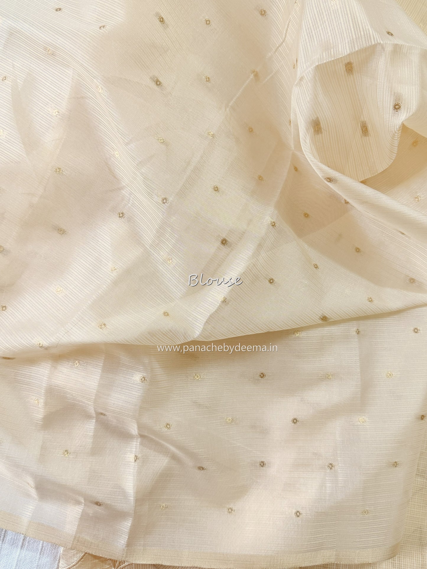 (Available on prebooking whatsapp 8296837556)Silky Kota saree with applique work| Light chikku shade| KAP12