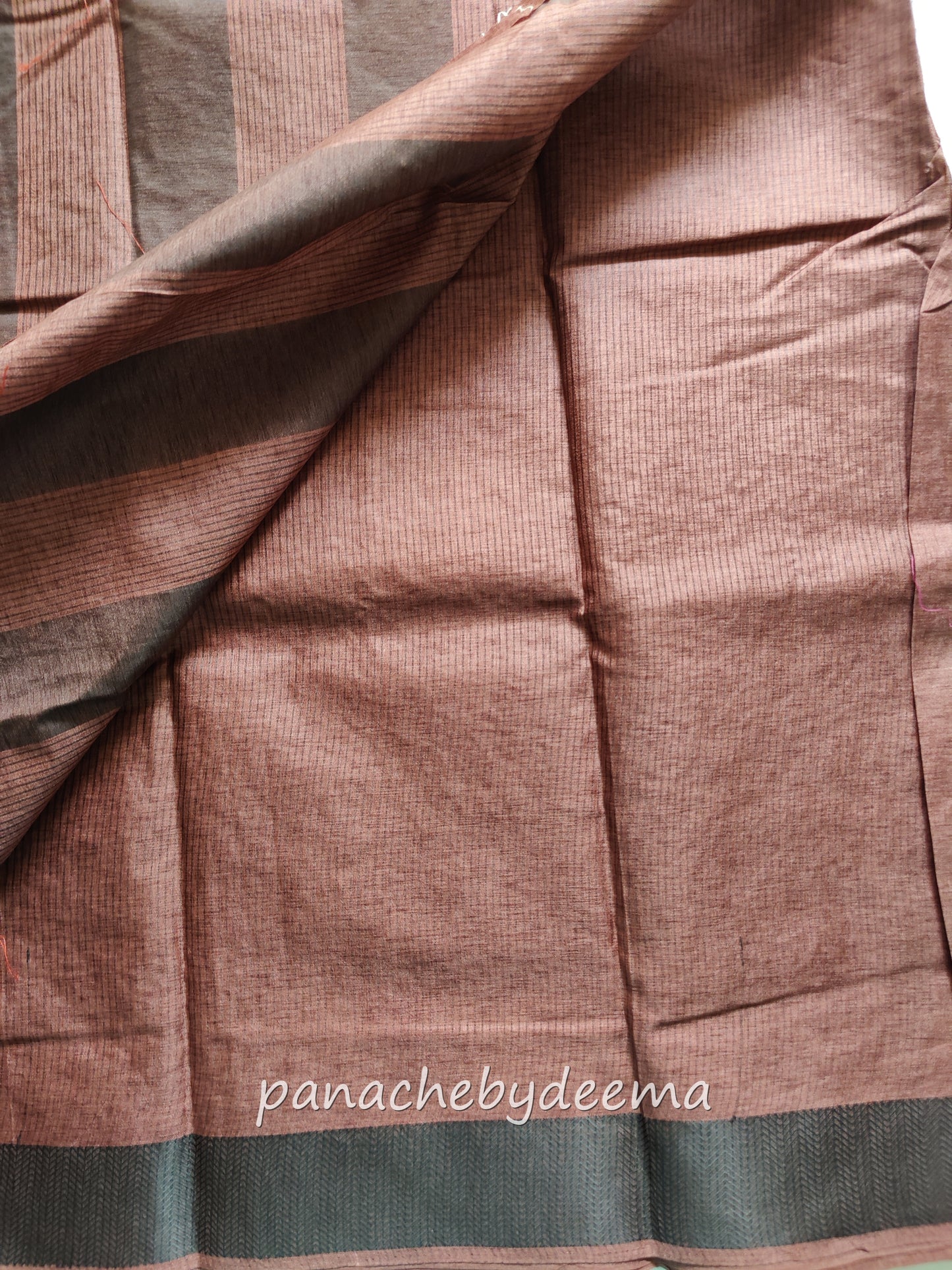 Beautiful semi tussar saree with beautiful thread embroidery | Maroon | RF5