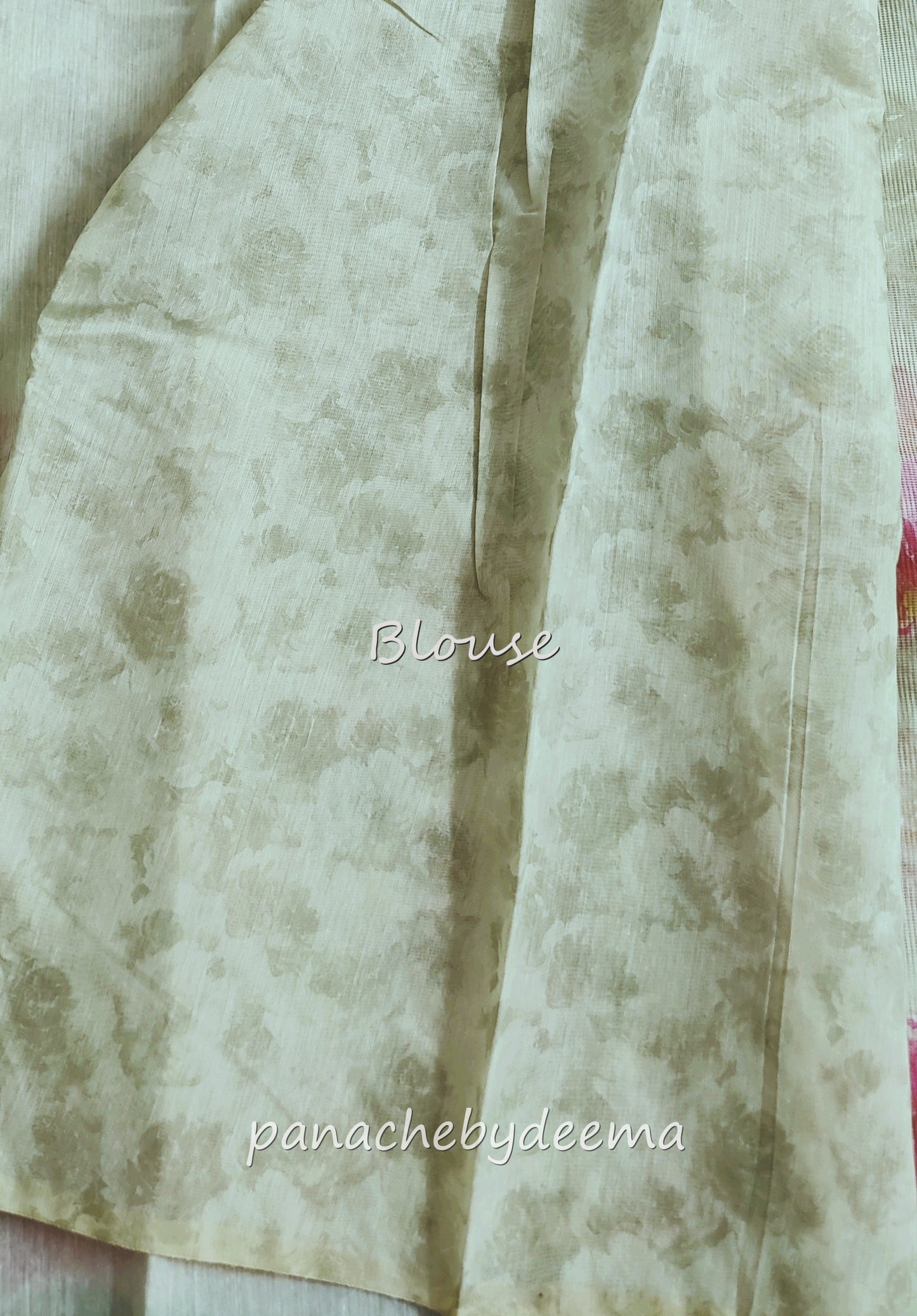 Supernet Kota saree with digital print | Green | SN4