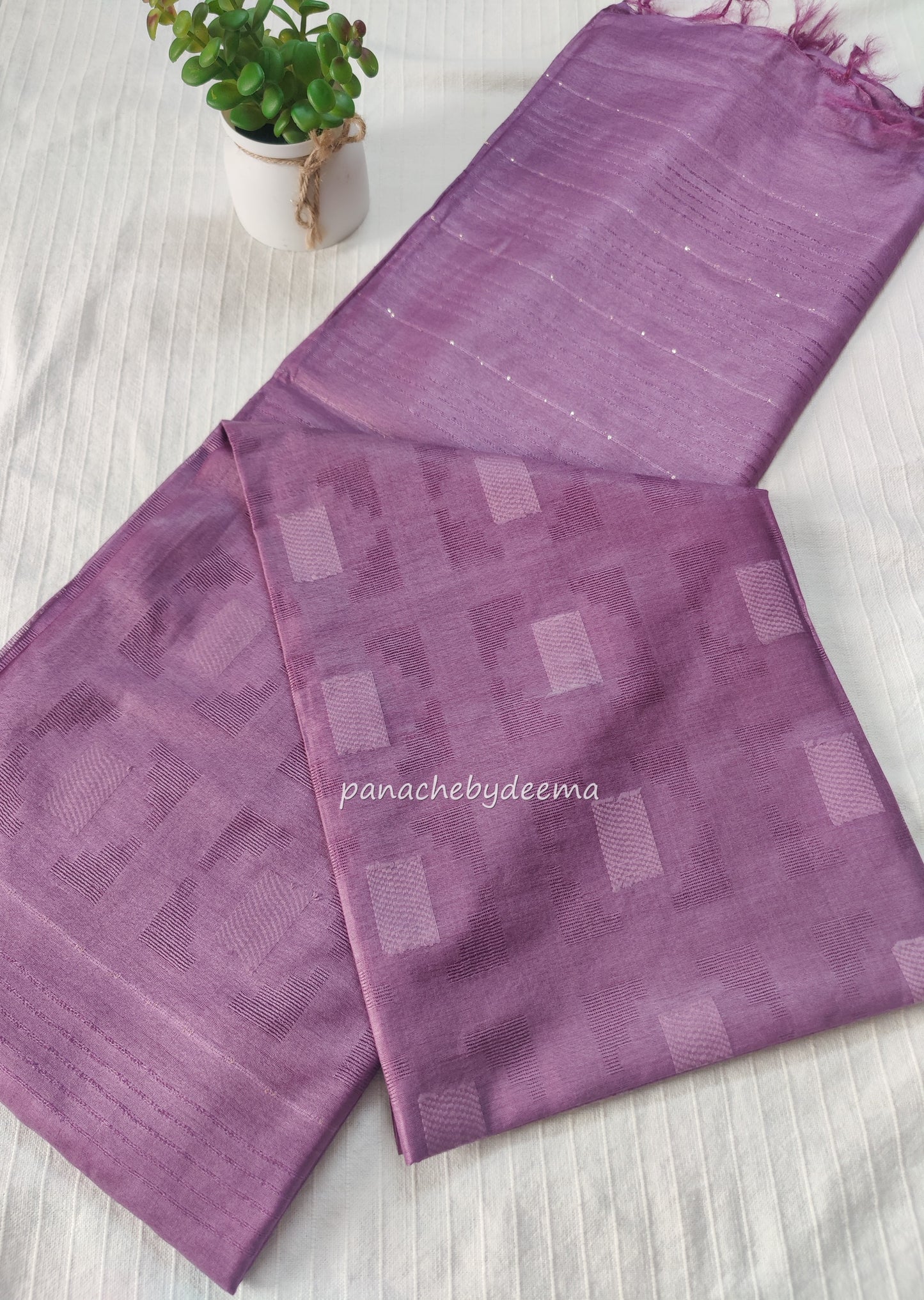 Beautiful semi munga silk saree | Onion pink | M2