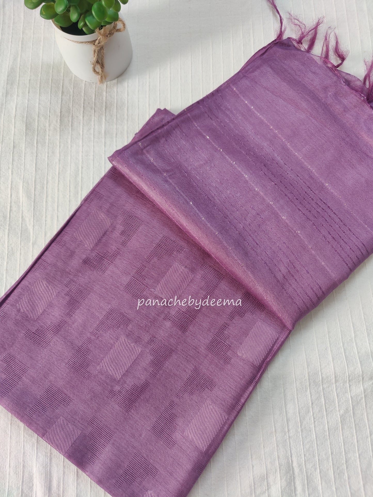 Beautiful semi munga silk saree | Onion pink | M2
