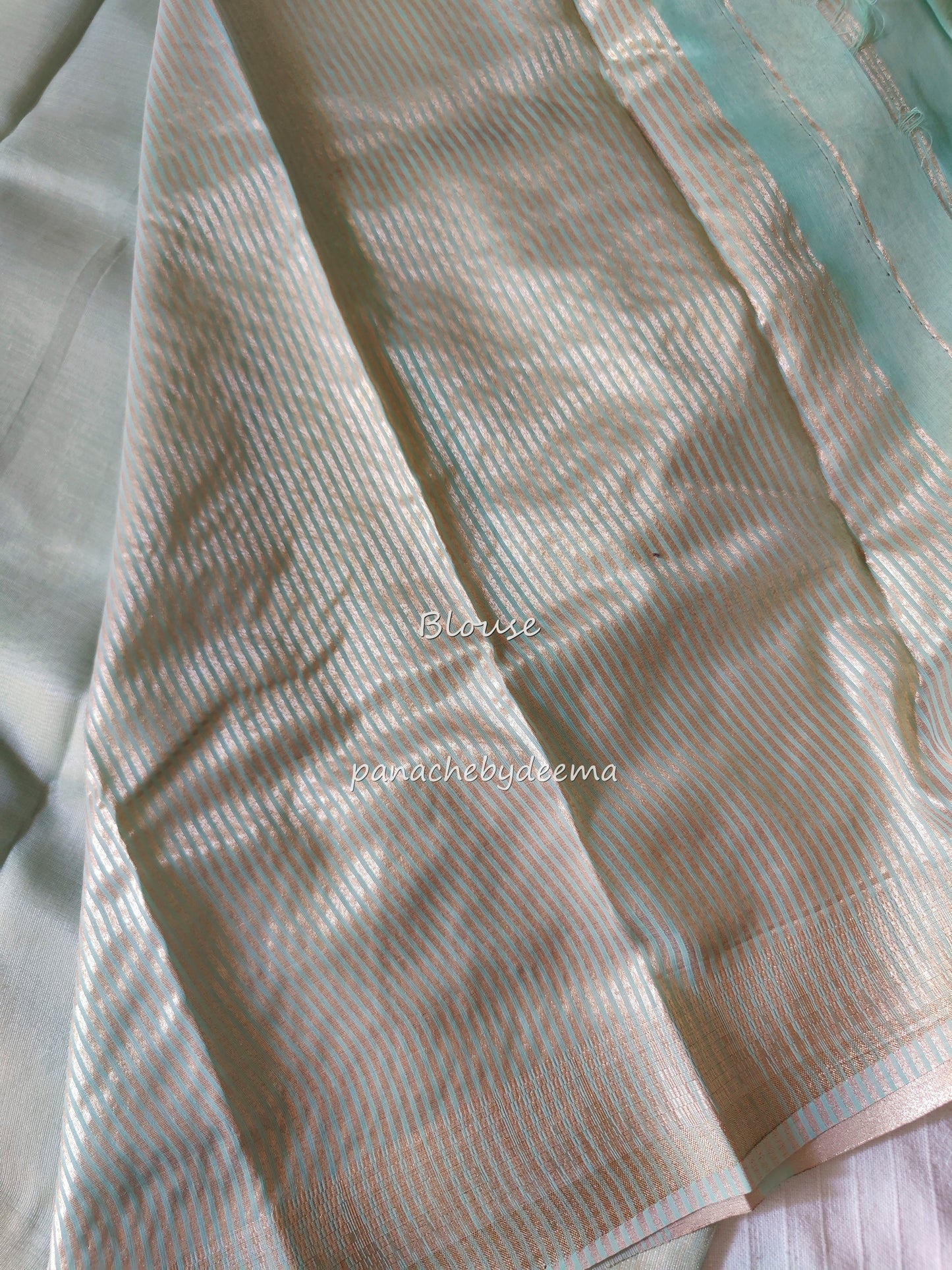 Pastel tissue saree | Pastel green| PSTL3