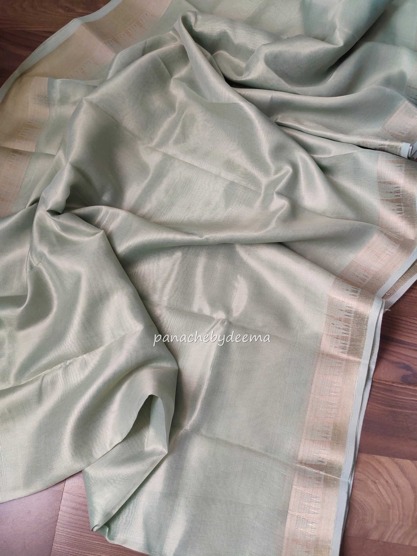 Pastel tissue saree | Pastel green| PSTL3