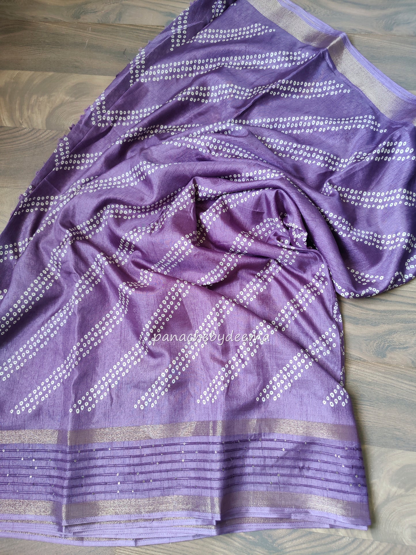 Beautiful semisilk casual wear saree | Violet | KA2