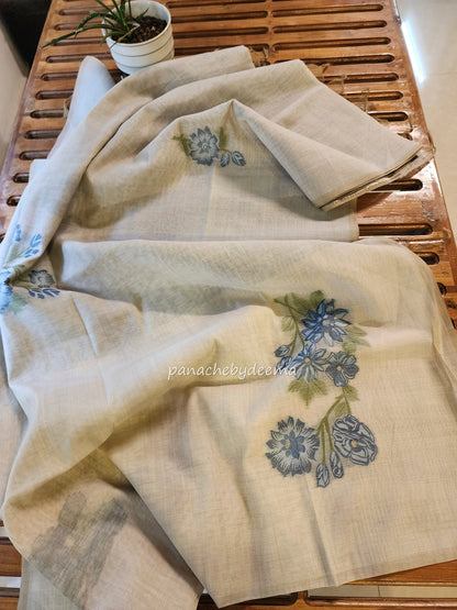 Semi Jute silk saree |J1