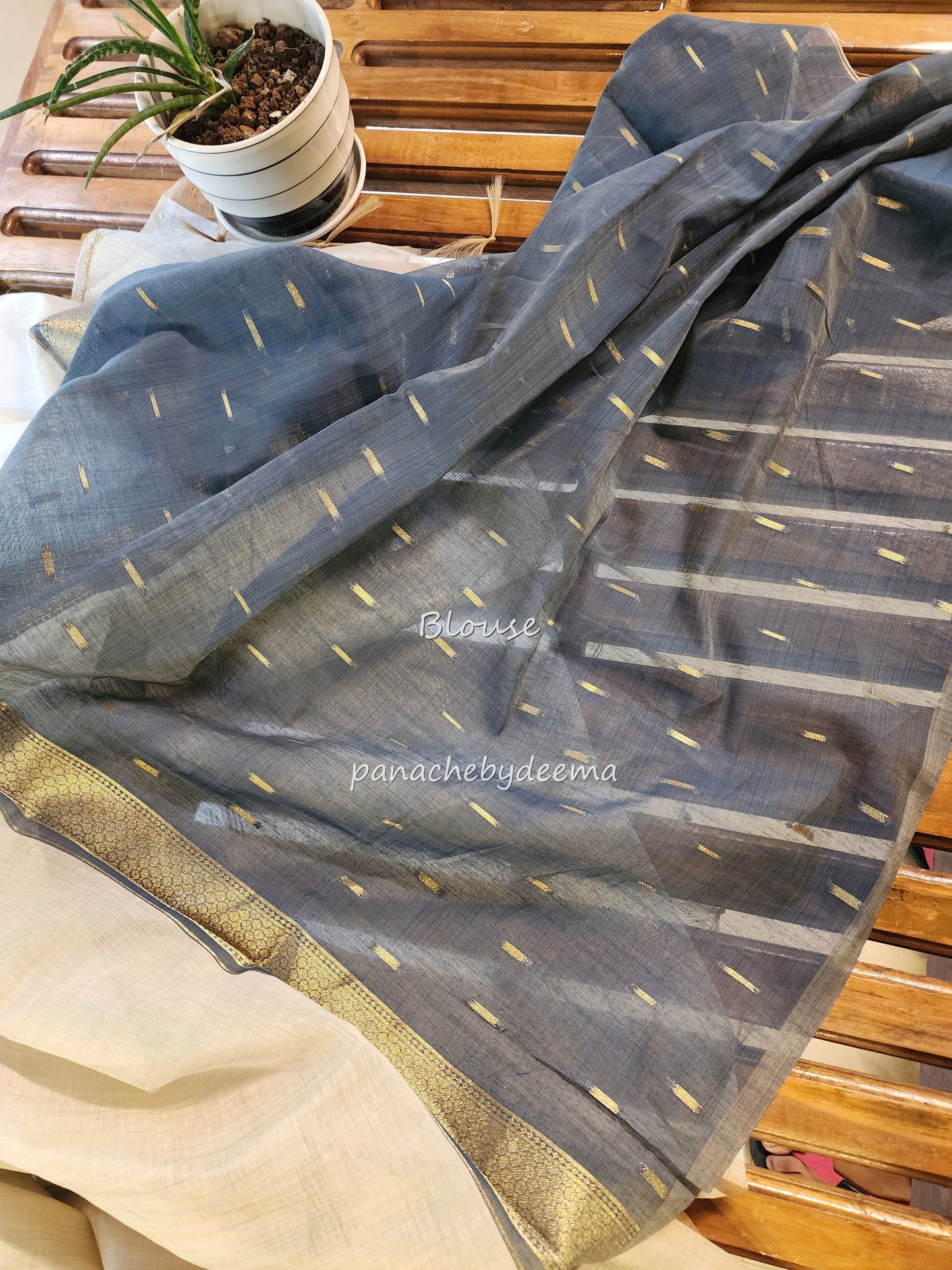 Semi Jute silk saree |J1