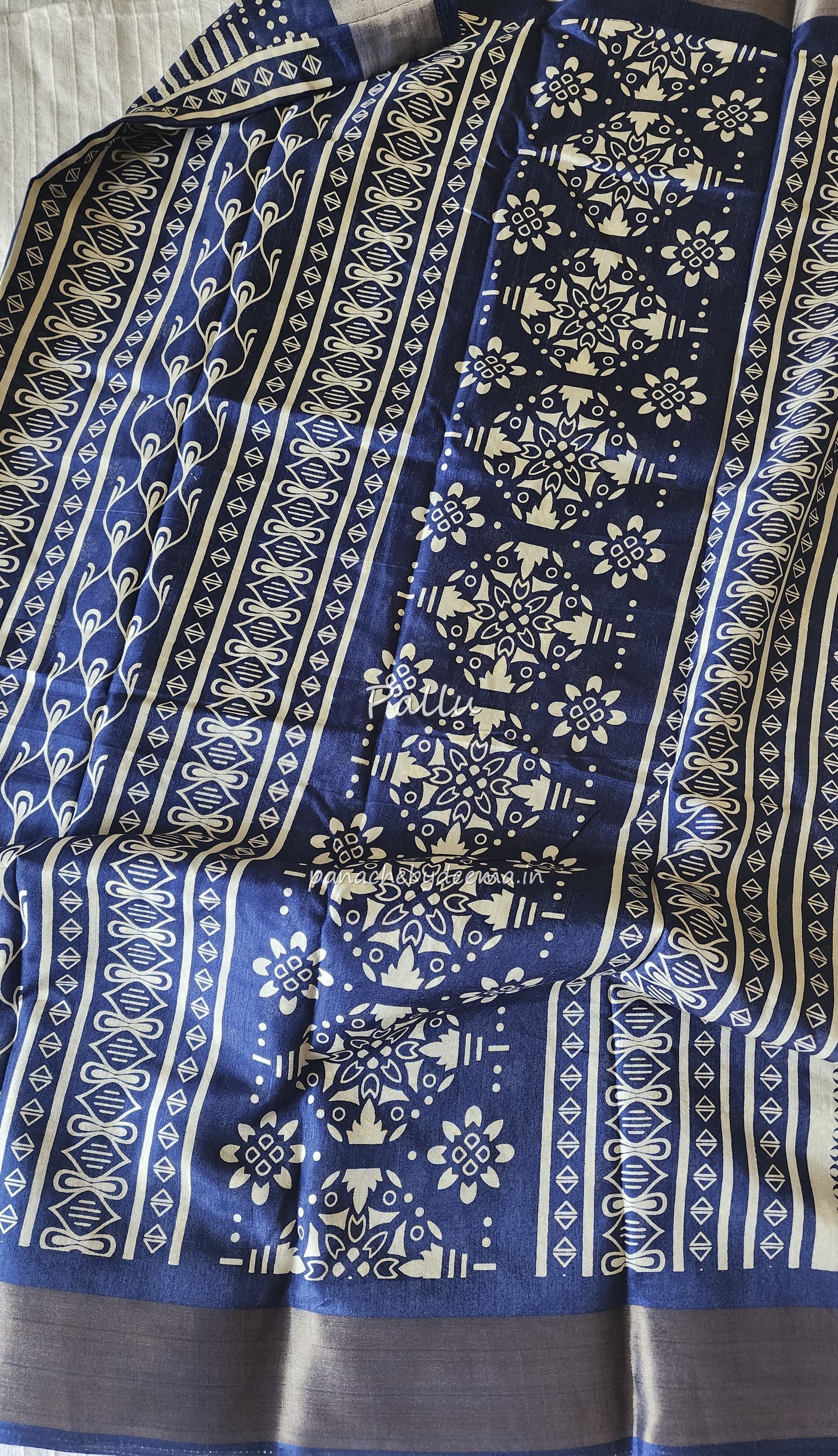 Casual/daily wear saree | Blue| S7