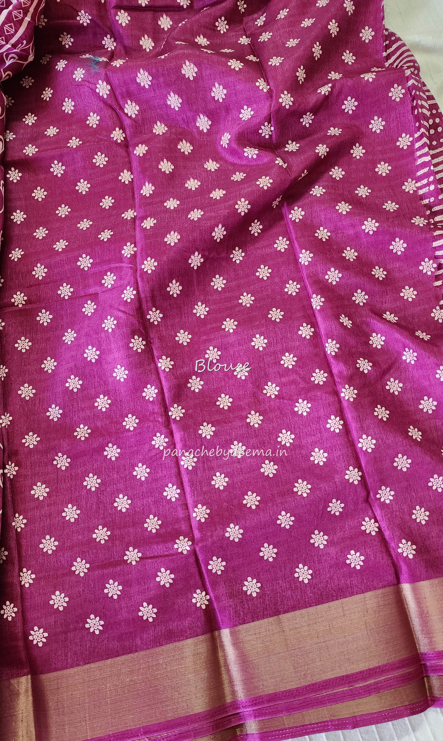 Casual/daily wear saree |Majenta| S10