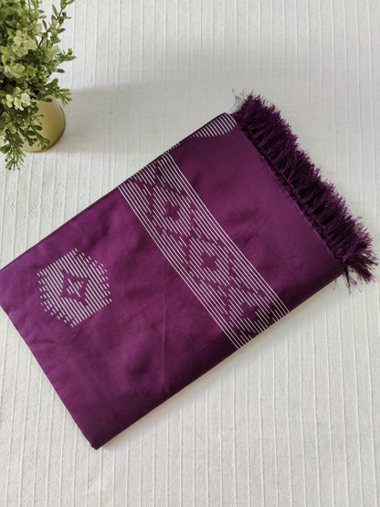 Budget friendly saree with thread embroidery | Purple| D1