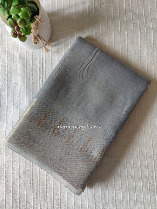Pastel tissue saree | Powder blue | PSTL1