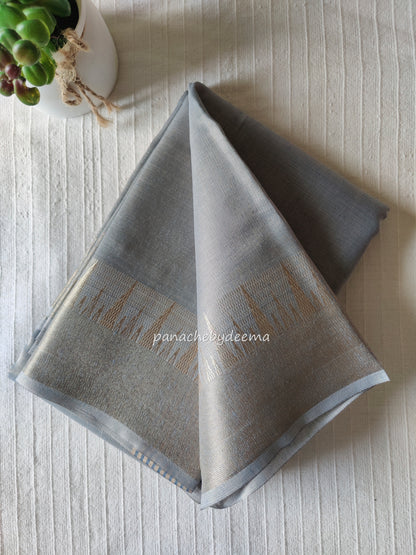 Pastel tissue saree | Powder blue | PSTL1