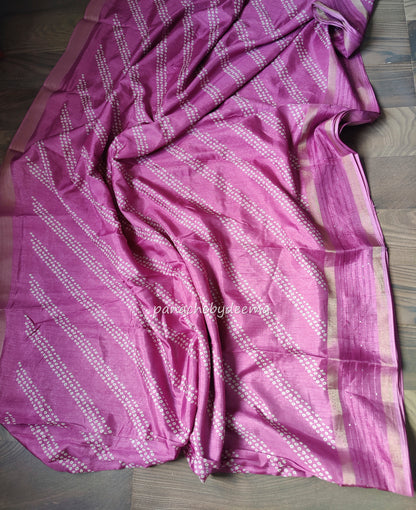 Beautiful daily wear saree with sequined borders | Pink | KA4