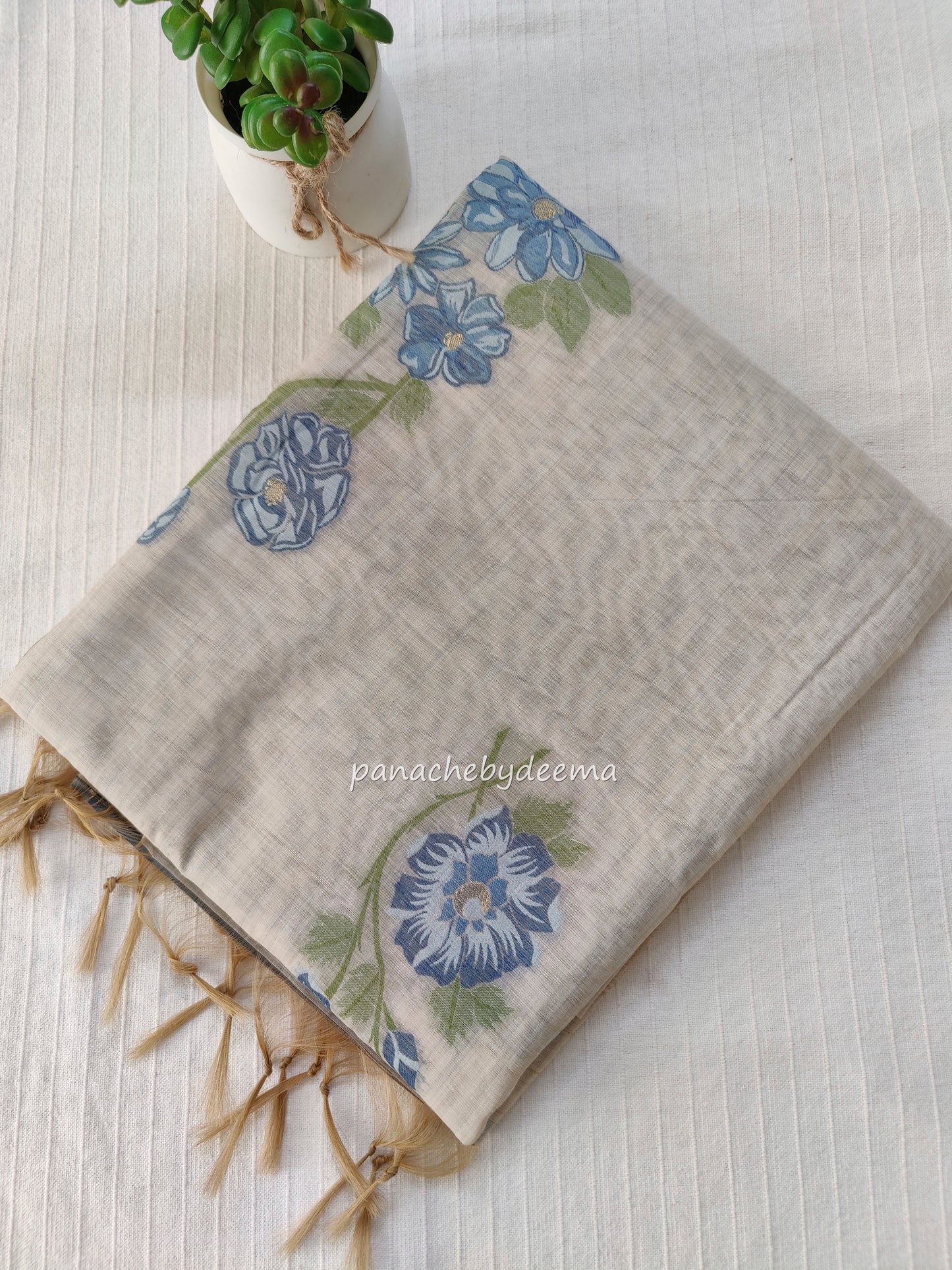 Semi Jute silk saree |J1