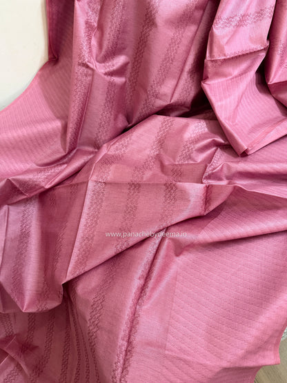 Semi munga saree  | Light pink | W8