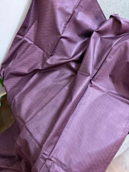 Semi munga silk saree  | Purple | W7